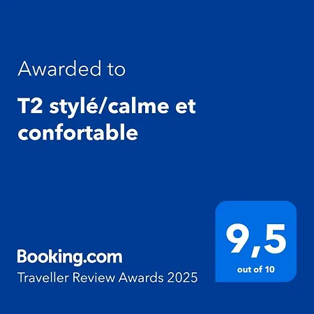 T2 Style/calme Et Confortable Appartement